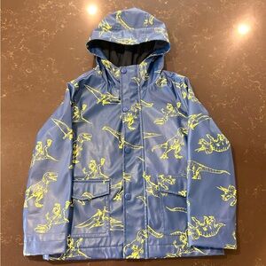 Joe Fresh Kids’ Dinosaur Print Blue Raincoat 5T